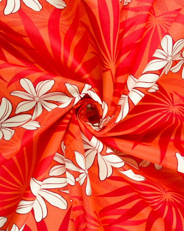 Polynesian Fabric MOENAU Red - Tissushop